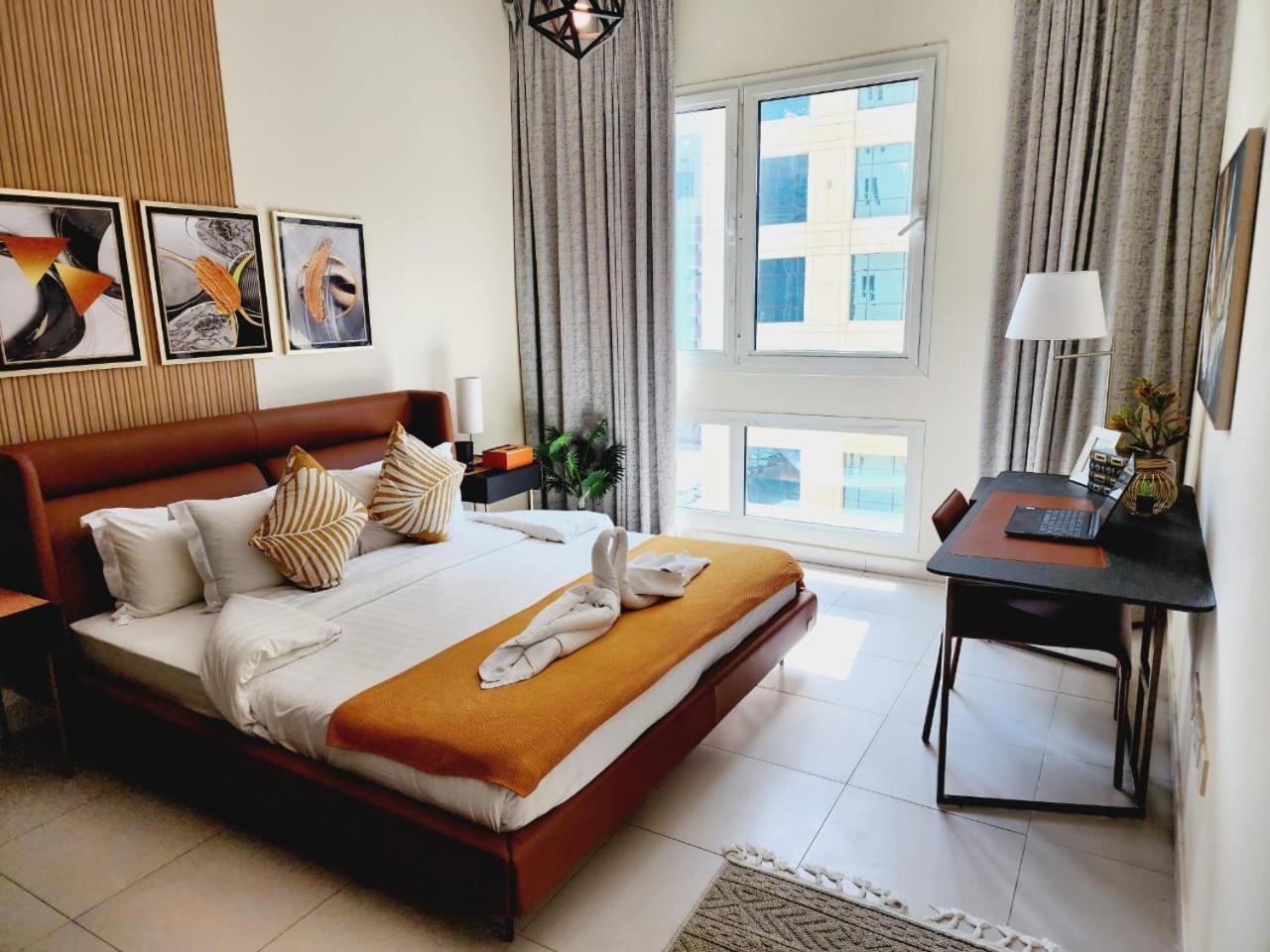 Lovely 1-Bedroom Apartment In The Heart Of Dubai Marina Exteriér fotografie
